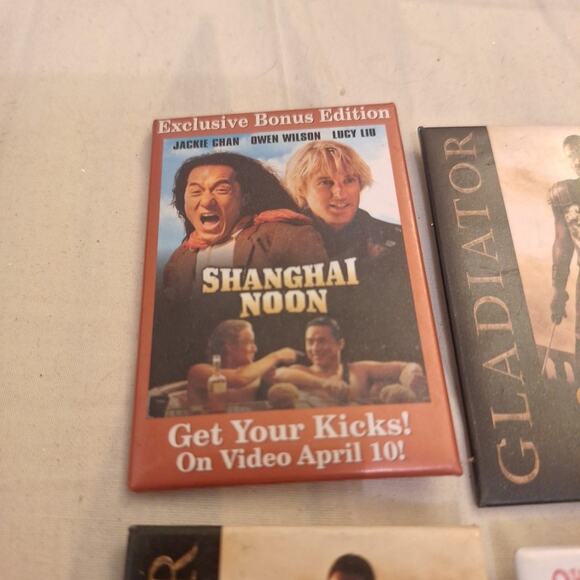 Vintage Movie DVD Promo Button Pin Back - Picture 2 of 5